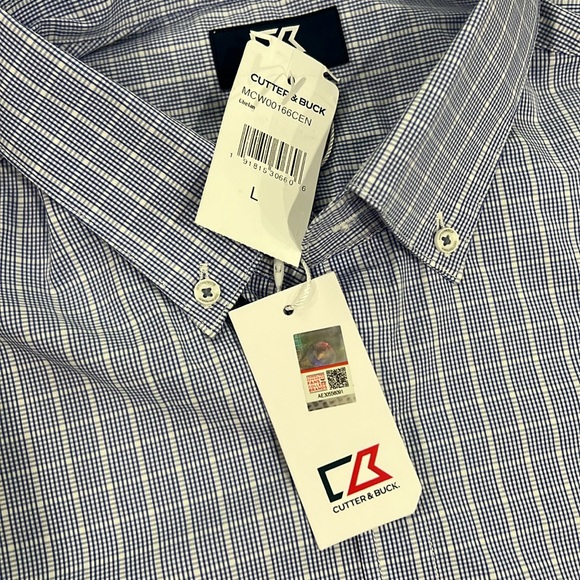 Cutter & Buck NCAA Marquette Golden Eagles Men’s Dress Shirt Size Large NWT - Picture 7 of 7